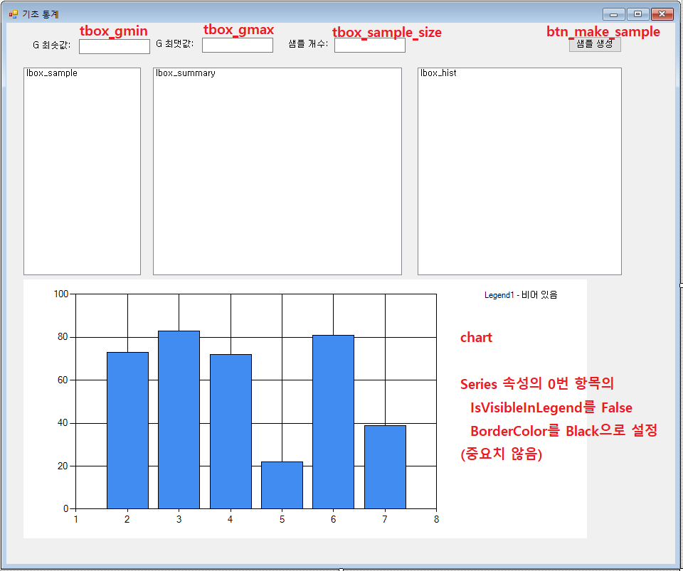 자식 컨트롤 배치